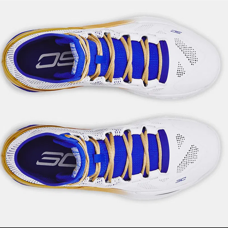 Jual Sepatu Basket Under Armour Curry 2 Retro Gold Rings White Original 3027361-100 - hoops.ncrsport.com