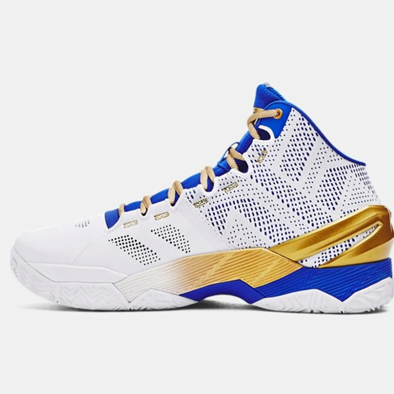 Jual Sepatu Basket Under Armour Curry 2 Retro Gold Rings White Original 3027361-100 - hoops.ncrsport.com