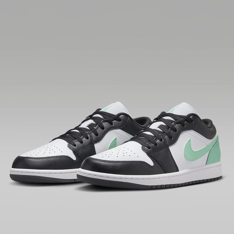 Jual Sepatu Sneakers Air Jordan Aj 1 Low Green Glow Original 553558-131 - hoops.ncrsport.com