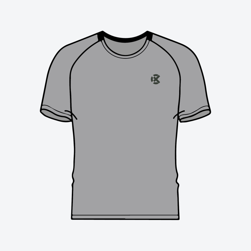 Jual Baju Lari Rechampx Core Short Sleeve Running Top Grey Original Cx-R030111-841 - hoops.ncrsport.com